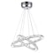 Cwi Lighting Ring LED Chandelier With Chrome Finish 5080P24ST-2R - alternate 1